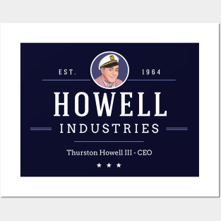 Howell Industries - Thurston Howell III CEO Posters and Art